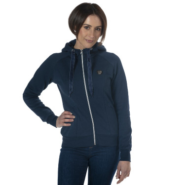 Damen-Kapuzenjacke Tazlina Flags & Cup Marineblau