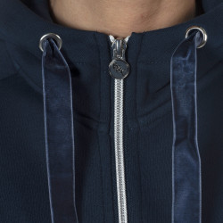 Damen-Kapuzenjacke Tazlina Flags & Cup Marineblau