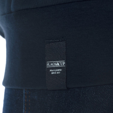 Damen-Kapuzenjacke Tazlina Flags & Cup Marineblau