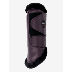 Lemieux Gamaschen Komfort Fell Feige Lila