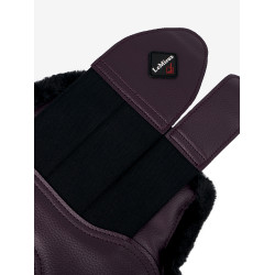 Lemieux Gamaschen Komfort Fell Feige Lila