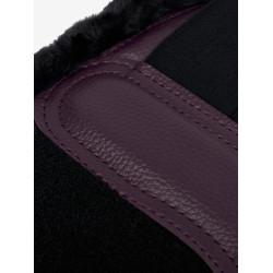 Lemieux Gamaschen Komfort Fell Feige Lila