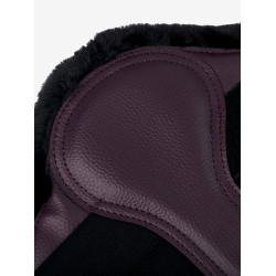 Lemieux Gamaschen Komfort Fell Feige Lila