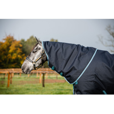 Pferdedecke Horseware Amigo® Bravo 12 Plus 250g 1200D Marine / Aqua Blau