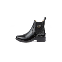 Damen Lederstiefel Neptune B Vertigo Schwarz