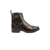Lederstiefel Reißverschluss Saturn Damen B Vertigo Dunkelbraun