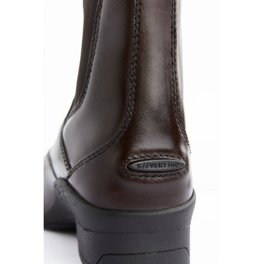 Lederstiefel Reißverschluss Saturn Damen B Vertigo Dunkelbraun