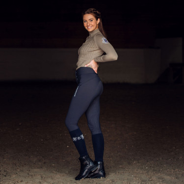 Damen-Winterstiefel mit Lammfellfutter Mercury B Vertigo Schwarz