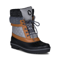 Winterstiefel für den Stall Salzburg Damen Horze Grau