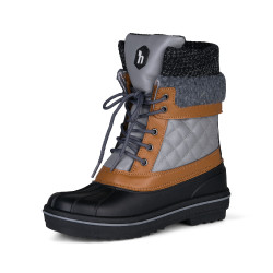 Winterstiefel für den Stall Salzburg Damen Horze Grau