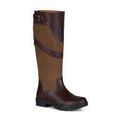 Wasserdichte Stiefel Landstil Damen Waterford Horze Dunkelbraun / dunkelbraun