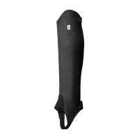 Leder-Mini-Chaps für Jugendliche Ronda Horze Schwarz Leder-Mini-Chaps für Jugendliche Ronda Horze Schwarz
