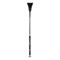 Cravache de saut d'obstacle Carbon B Vertigo Noir