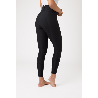 Leichte Reithose mit elastischen Lederbesätzen Angelina Damen Horze Leichte Reithose mit elastischen Lederbesätzen Angelina Damen Horze