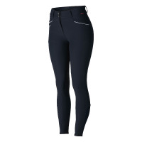 Reithose mit hohem Bund und Silikon-Besatz Patricia Damen B Vertigo Dunkelmarine / Weiß