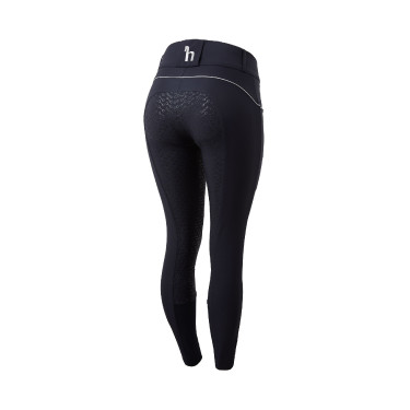 Reithose mit hohem Bund und Vollbesatz aus Silikon Aubrey Damen Horze Reithose mit hohem Bund und Vollbesatz aus Silikon Aubrey Damen Horze