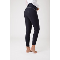 Reithose mit hohem Bund und Vollbesatz aus Silikon Aubrey Damen Horze Dunkelmarineblau Reithose mit hohem Bund und Vollbesatz aus Silikon Aubrey Damen Horze Dunkelmarineblau