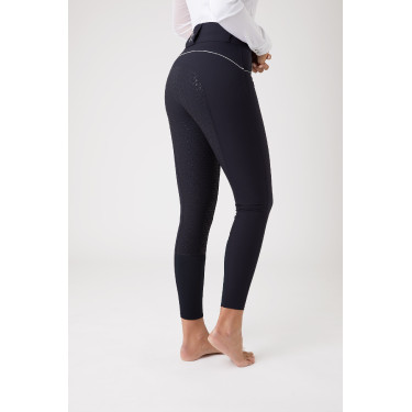 Reithose mit hohem Bund und Vollbesatz aus Silikon Aubrey Damen Horze Reithose mit hohem Bund und Vollbesatz aus Silikon Aubrey Damen Horze