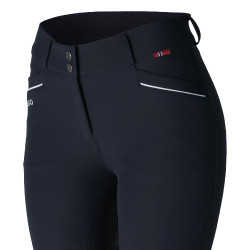 Reithose Vollbesatz Silikon Formend Patricia Damen B Vertigo Dunkelmarine / Weiß Blau Reithose Vollbesatz Silikon Formend Patricia Damen B Vertigo Dunkelmarine / Weiß Blau