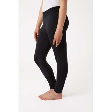 Reithose mit Vollbesatz und Silikon Madison Kinder Horze Schwarz
