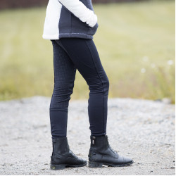Winter-Reithose mit Silikon-Vollbesatz Active Kinder Horze Dunkelmarineblau Winter-Reithose mit Silikon-Vollbesatz Active Kinder Horze Dunkelmarineblau