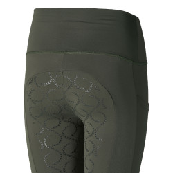 Gillian Kinder-Vollbesatz-Leggings Horze Khakigrüner Käfer Grün Gillian Kinder-Vollbesatz-Leggings Horze Khakigrüner Käfer Grün