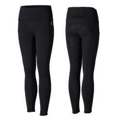 Gillian Kinder-Vollbesatz-Leggings Horze Schwarz