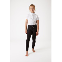 Reithose Grand Prix mit Vollbesatz aus Silikon für Kinder Horze Schwarz Reithose Grand Prix mit Vollbesatz aus Silikon für Kinder Horze Schwarz