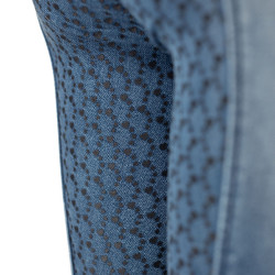 Reithose Jeans Vollbesatz Silikon Poppy Kinder Horze Blau