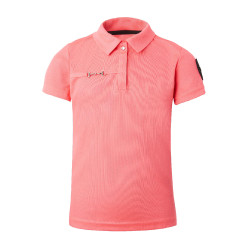 Kurzarm-Funktionspolo Denise Kinder Horze Pink Rosa