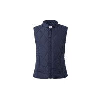 Klassische gesteppte Kinderweste Horze Dunkelblauer Peacoat