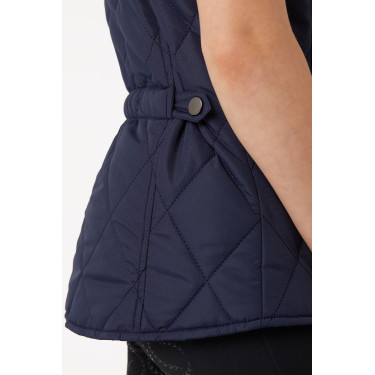 Klassische gesteppte Kinderweste Horze Dunkelblauer Peacoat Klassische gesteppte Kinderweste Horze Dunkelblauer Peacoat