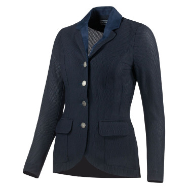 Wettkampfjacke mit Mesh Gabrielle Damen B Vertigo Dunkelmarineblau