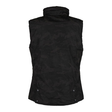 Reflektierende Weste Camo Luminox für Damen Horze Schwarz / Silber Reflektierende Weste Camo Luminox für Damen Horze Schwarz / Silber