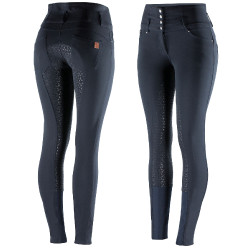 Reithose Damen High Waist Tara Vollbesatz Silikon Horze