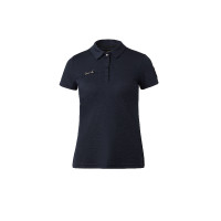 Funktionelles Damen-Kurzarm-Poloshirt Denise Horze Khakigrün Gr&uuml;n