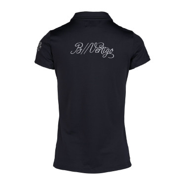 Wettkampf-Poloshirt mit kurzen Ärmeln und Claudine-Kragen für Damen B Vertigo Wettkampf-Poloshirt mit kurzen Ärmeln und Claudine-Kragen für Damen B Vertigo