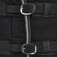 Fleecedecke Kiel Horze Schwarz Fleecedecke Kiel Horze Schwarz