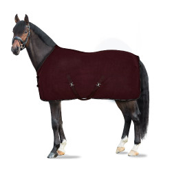 Fleecedecke Kiel Horze Dunkelrot