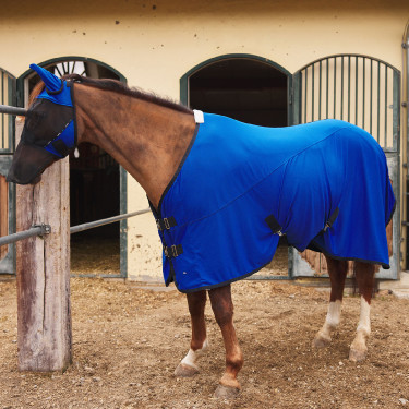 Kühlende Abschwitzdecke LIMITED EDITION Horze Königsblau