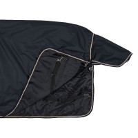 Außendecke mit Halsteil Glasgow 100 g Pony Horze Dunkelblau