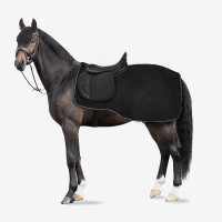 Fleece zadeldeken Kiel Horze Schwarz