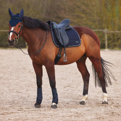 Geschlossene Gamaschen aus Neopren Horze Dunkelmarineblau Geschlossene Gamaschen aus Neopren Horze Dunkelmarineblau
