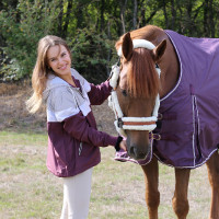 Blouson Pénélope Celecce Entenblau