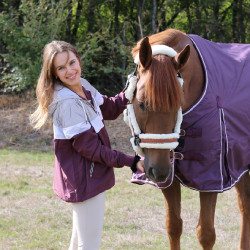 Blouson Pénélope Celecce Pflaume Lila