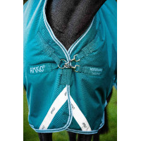 Pferdedecke Horseware High Neck Amigo® Bravo 12 Original 250g 1200D Grün / Aqua Gr&uuml;n