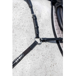 Brustblatt mit Martingal LeMieux Schwarz Brustblatt mit Martingal LeMieux Schwarz