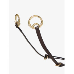 Brustblatt mit Martingal LeMieux Havanna Braun Brustblatt mit Martingal LeMieux Havanna Braun