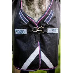 Pferdedecke Horseware Rambo Supreme Turnout Vari-layer 1680D 250g Marine / Bordeaux Blau Pferdedecke Horseware Rambo Supreme Turnout Vari-layer 1680D 250g Marine / Bordeaux Blau