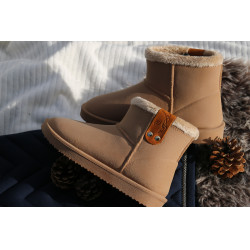 Pénélope Stiefel Karamell Braun